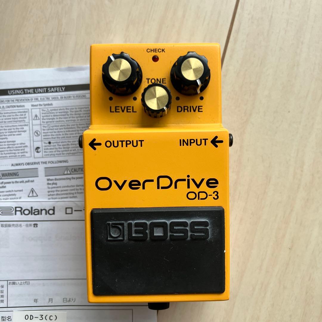 BOSS OverDrive OD-3 エフェクター