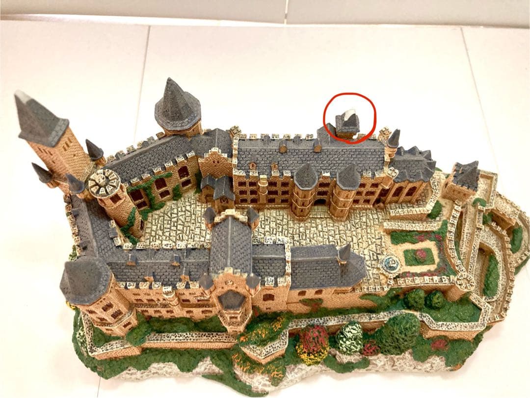 ダンバリーミント ホーエンツォレルン城｜ドイツ、天空の城、置物、ジオラマ、模型