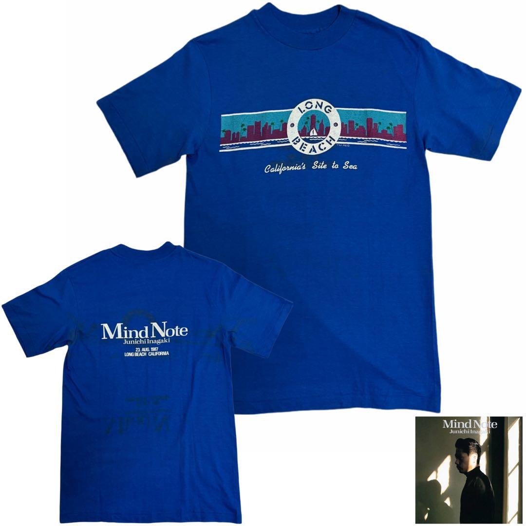 1987 稲垣潤一 Mind Note Junichi Inagaki Tシャツ