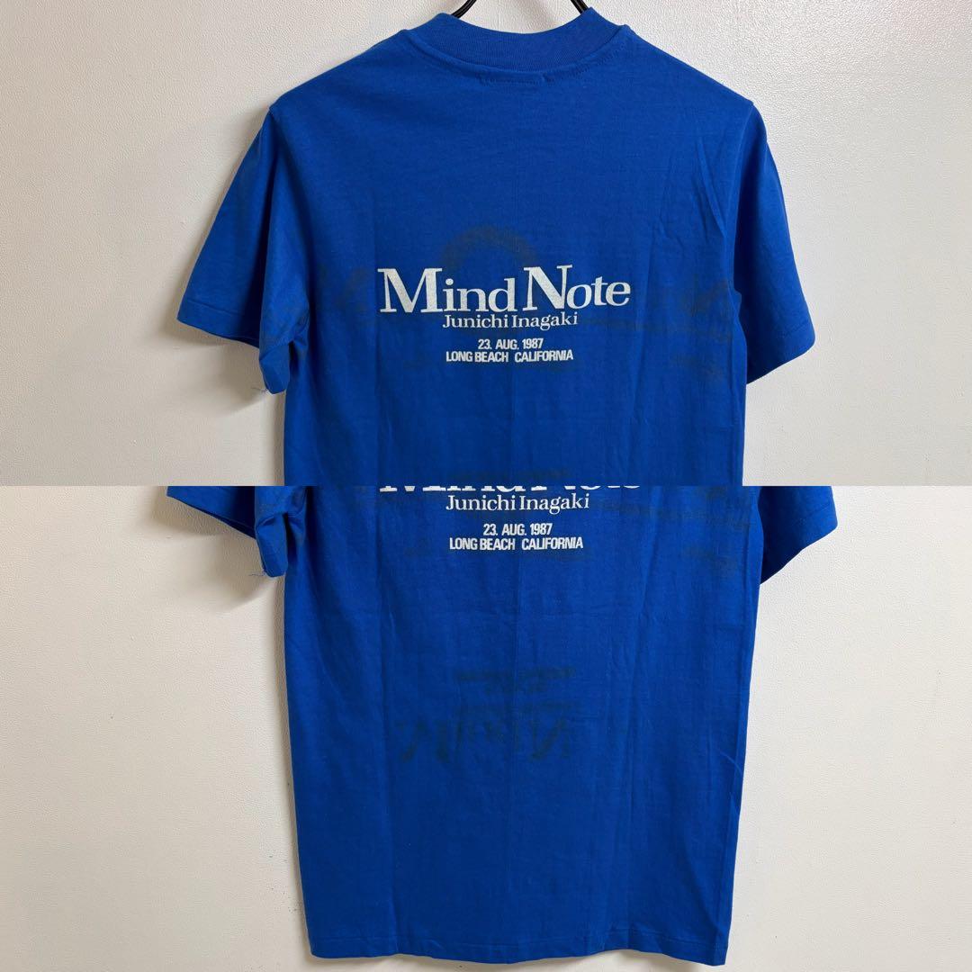 1987 稲垣潤一 Mind Note Junichi Inagaki Tシャツ