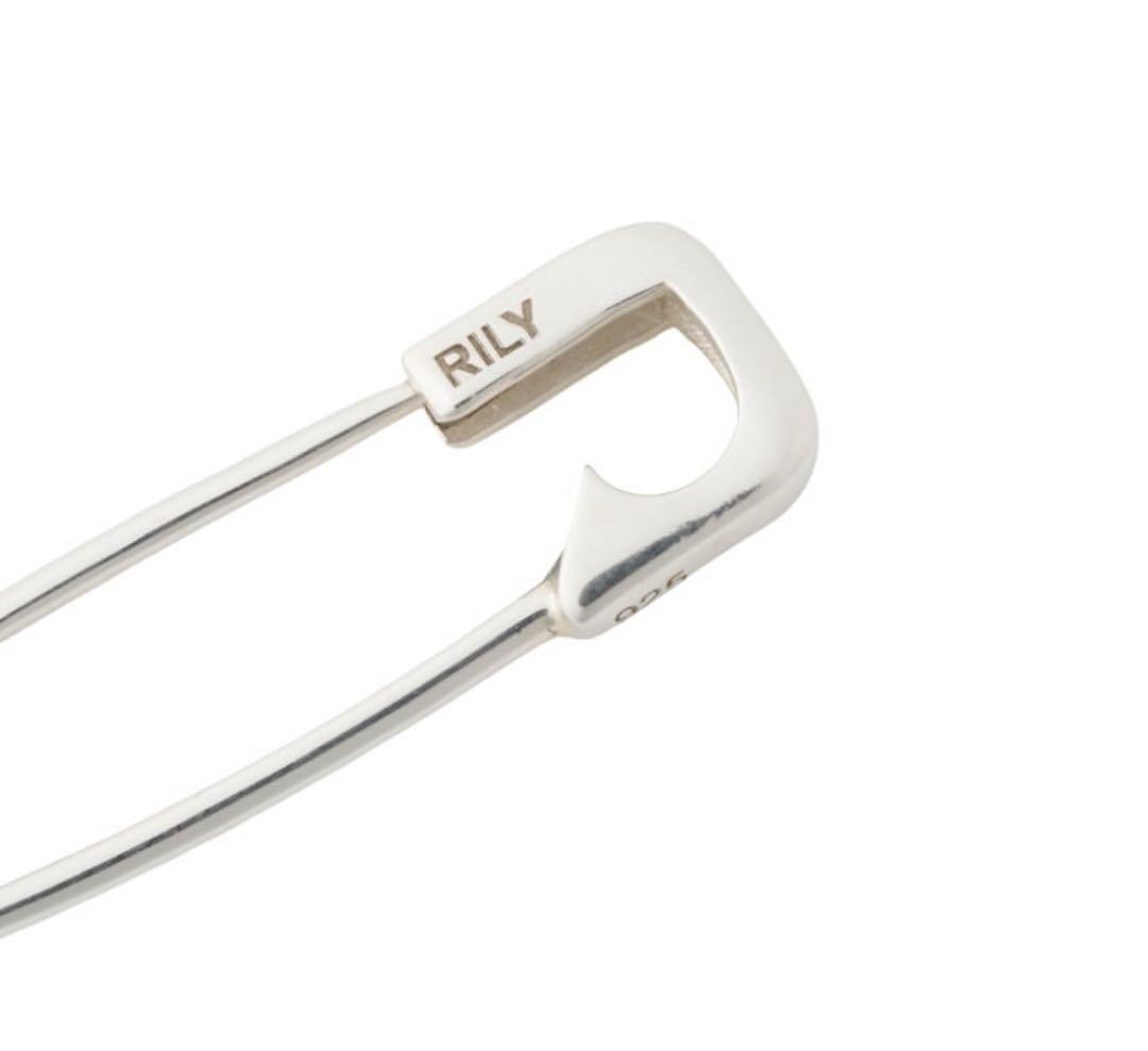 三代目JSB 今市隆二 RILY ピンイヤリング ピンピアス シルバー新品未使用