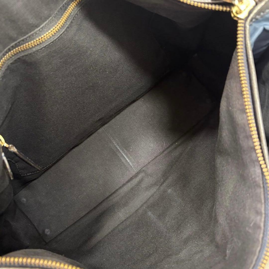 希少 美品✨フェリージ ビジネスバッグ 1731 大容量 ネイビー 3室