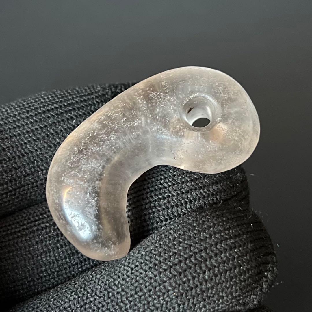 古墳時代 本水晶 勾玉 奈良県伝承◎装身具 祭祀具 古墳期 天然石 古美術 骨董