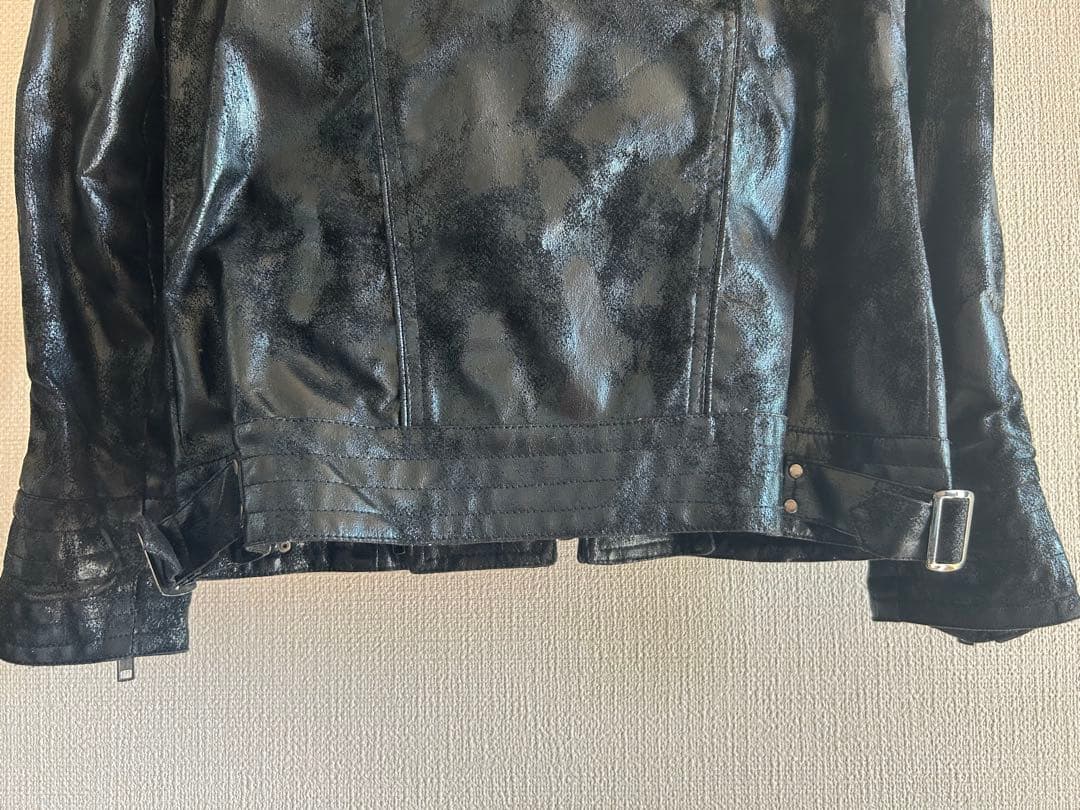 VICE FAIRY ヴァイスフェアリー ファー付きライダースジャケット