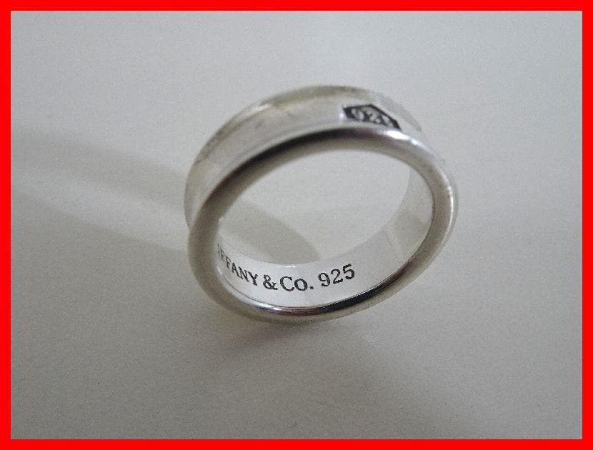 Tiffany&Co　1837 ナローリング　17号　925　中古　Mイ-300