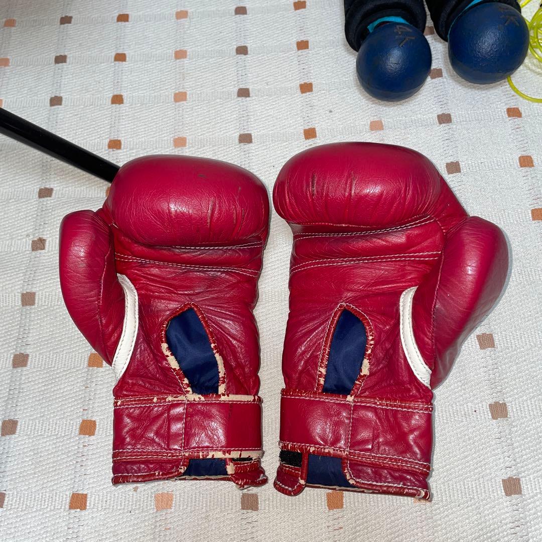 Winning ボクシンググローブ 10 oz 赤