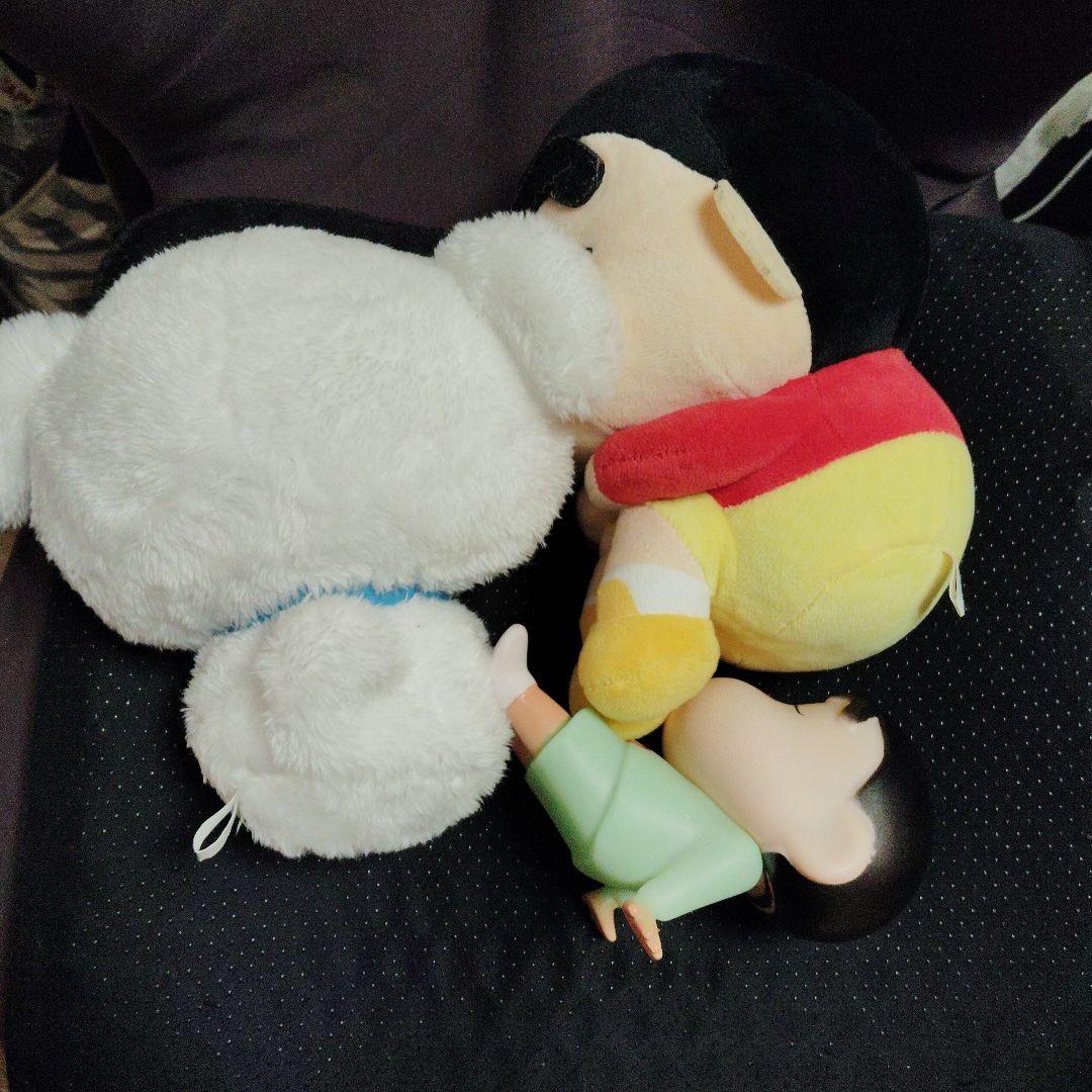 クレヨンしんちゃん ぬいぐるみとフィギュアセット