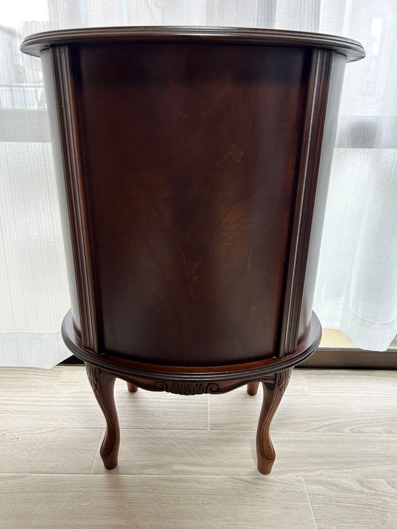 ♪イタリア製 猫脚 サイドテーブルチェスト 5段♪