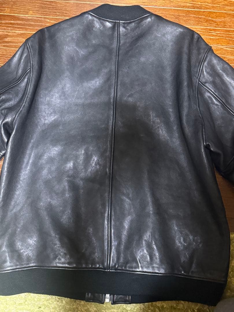 LEATHER JACKET BOWERY レザージャケット バワリー MA-1