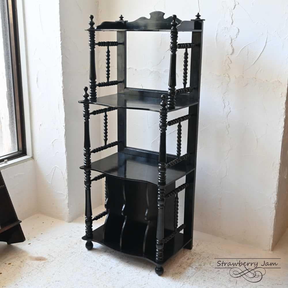 IFU-392 フランスアンティーク ナポレオン ブックシェルフ 収納 本棚