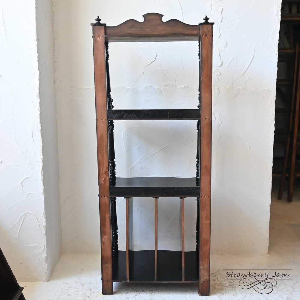 IFU-392 フランスアンティーク ナポレオン ブックシェルフ 収納 本棚