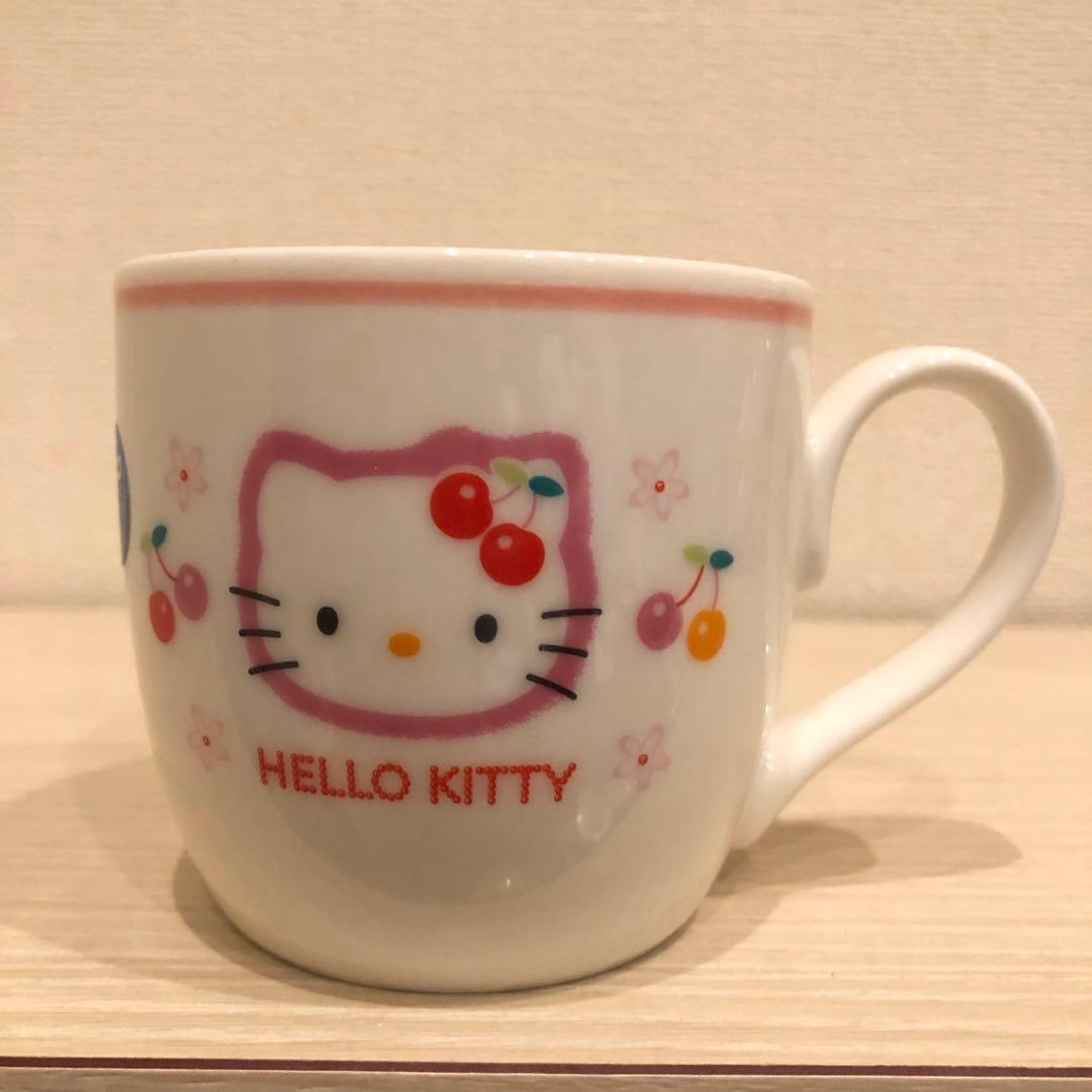 Hello Kitty チェリー柄 マグカップ 1998年