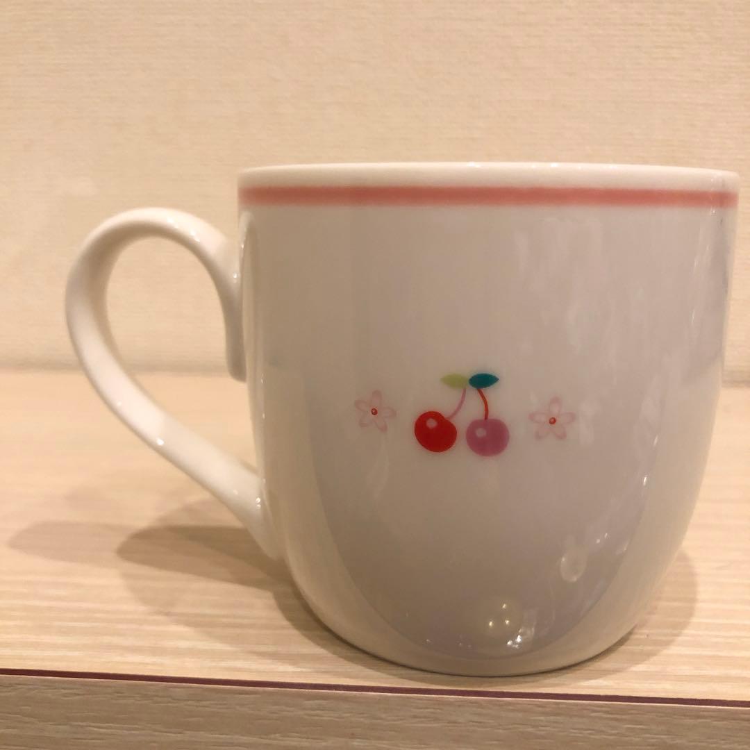 Hello Kitty チェリー柄 マグカップ 1998年