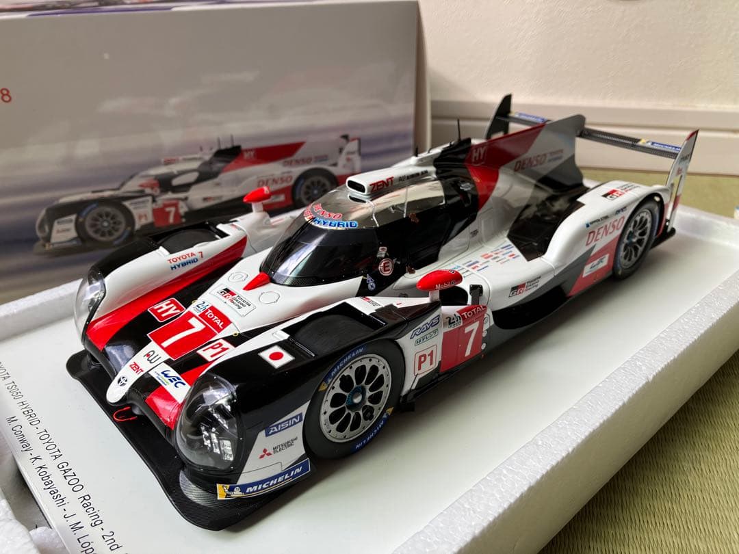 1/18スパーク Spark トヨタ TS050 ルマン 24H 2019