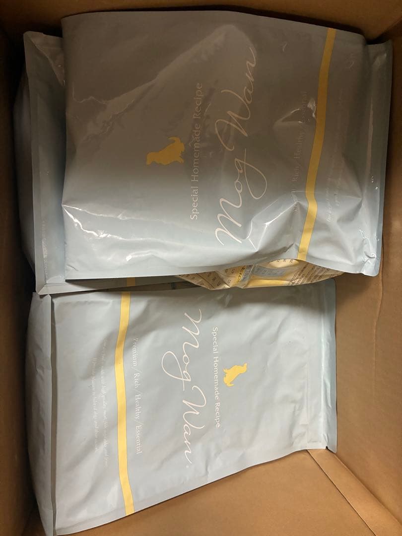 5袋しか残っていない/モグワン ドッグフード マグロ＆白身魚1.8k