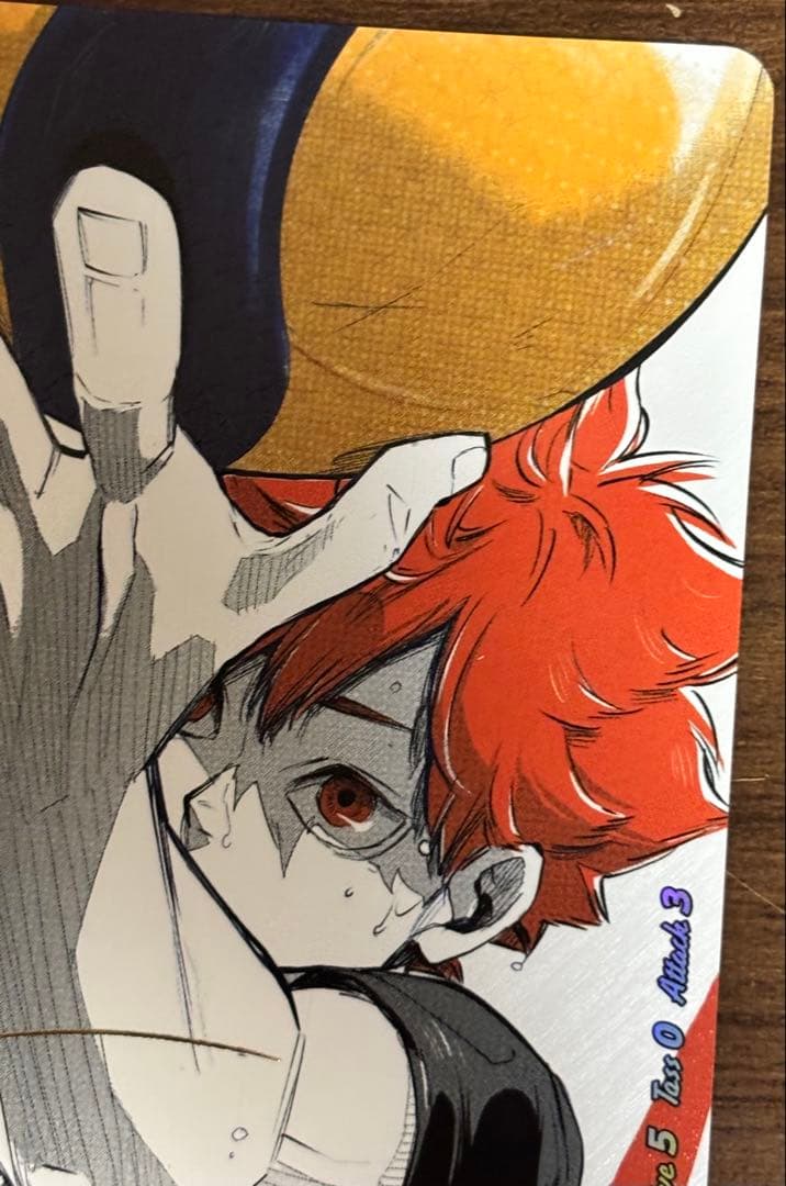 日向翔陽 極 サイン入り シリアルナンバー入り ハイキュー!! バボカ!!