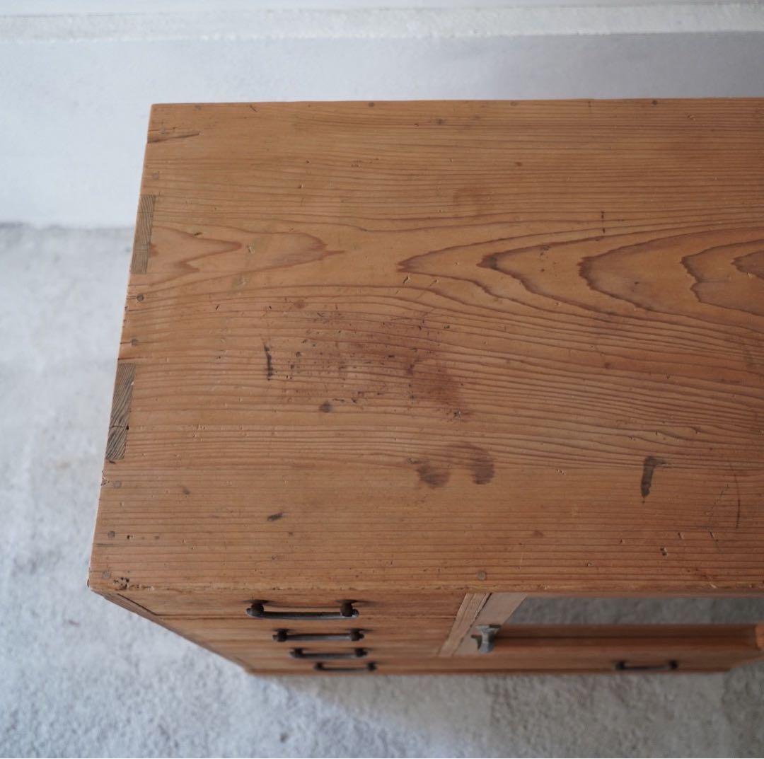 puku様　古いガラス戸棚