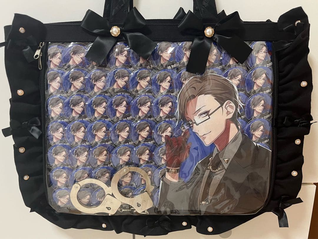 ヒプマイ 入間銃兎 缶バッジ 痛バッグ