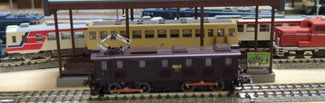 鉄道模型 ED42 4重連 碓氷峠 アプト式電気機関車