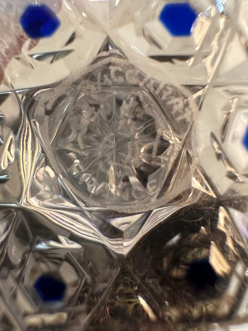 Baccarat バカラ ヴィンテージ TSAR ツァー　シリーズ ブルー