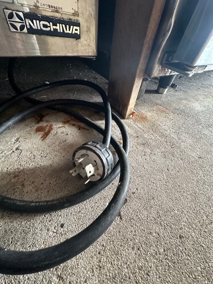 ニチワ 電気ディッシュウォーマー EDT-1200AS 中古品 直接引取りのみ