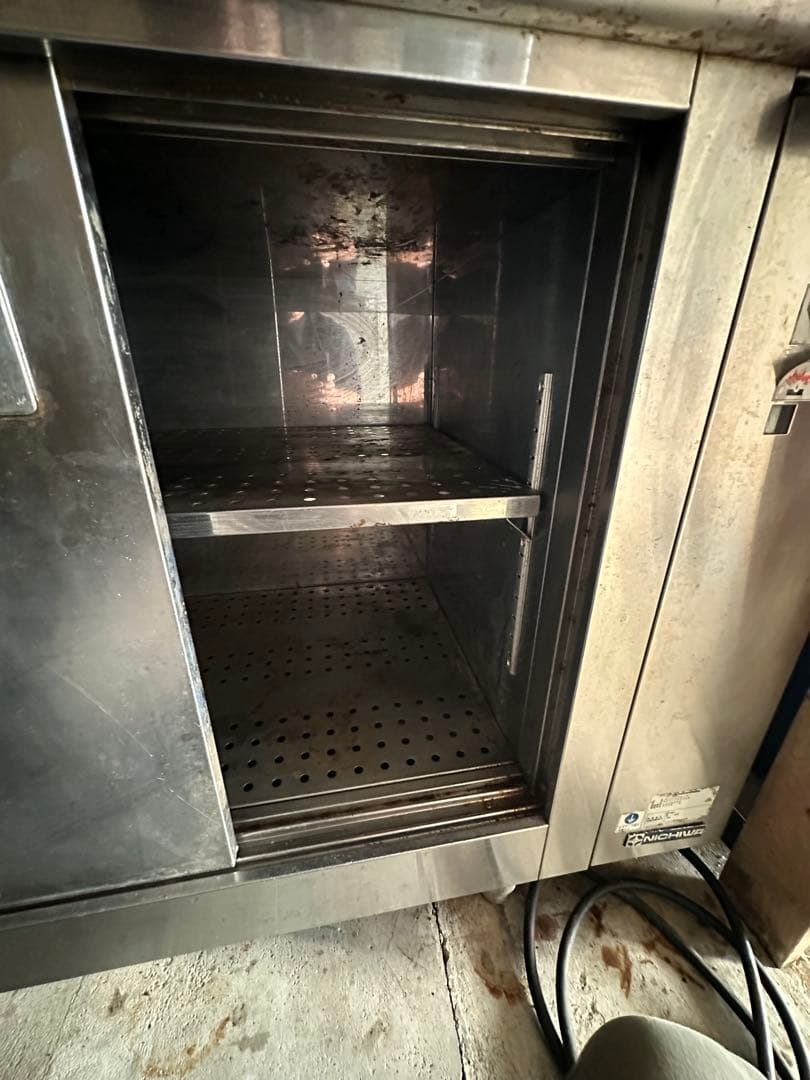 ニチワ 電気ディッシュウォーマー EDT-1200AS 中古品 直接引取りのみ