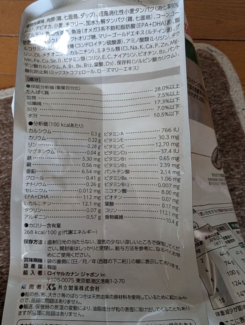  CANIN 小型犬用 療法食 3kg