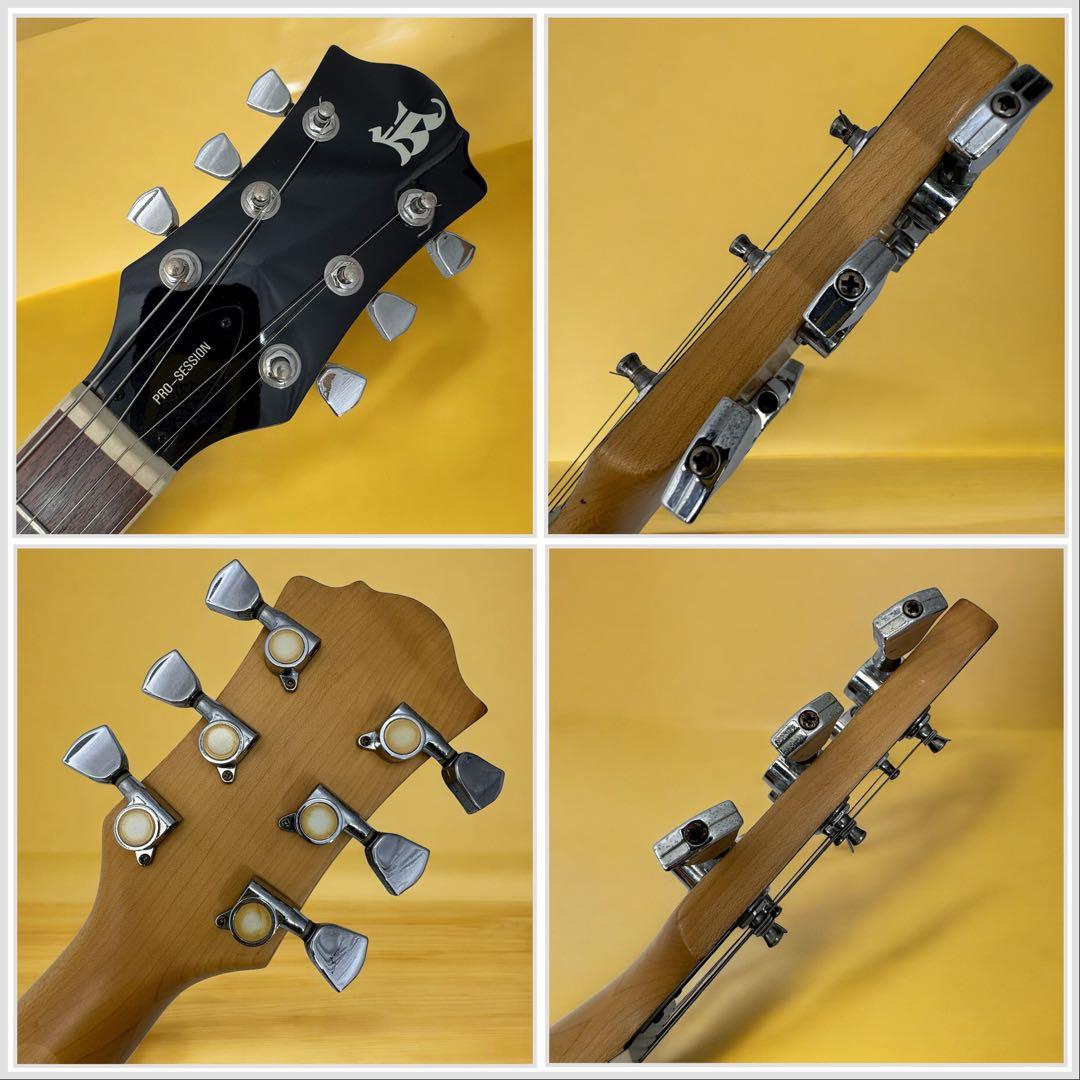 Bロゴ　BARCLAY バークレー モッキンバード エレキギター ブラック