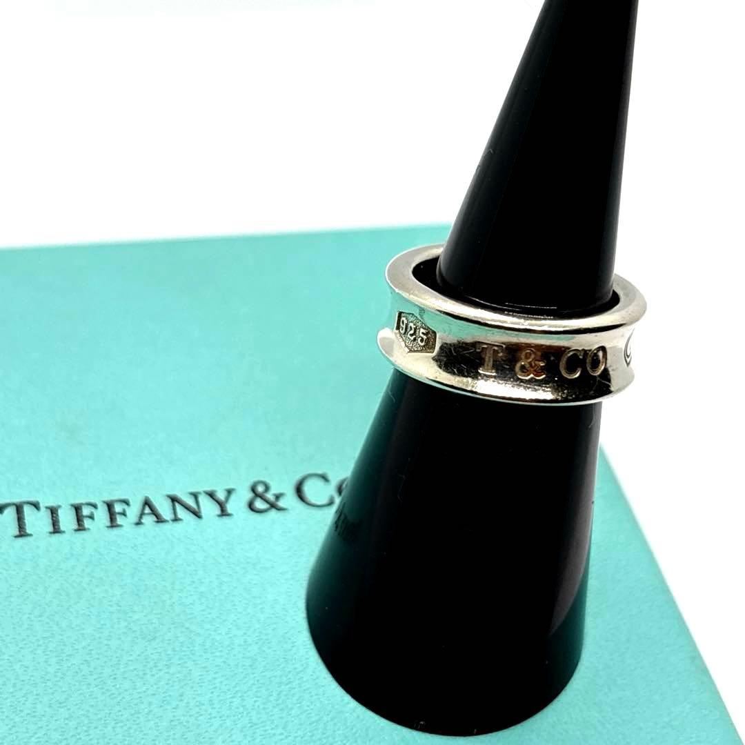 極美品 ティファニー ナロー リング9.5号 SV925 定番シルバー
