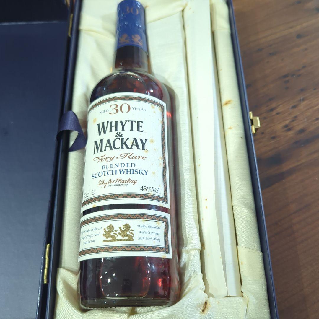 WHYTE & MACKAY 30年 ブレンデッドスコッチウイスキー　未開栓