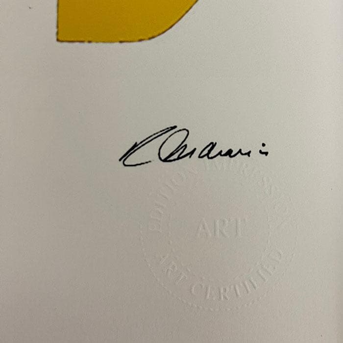 額装済/LOVE UKRAINE /限定150枚（ロバート インディアナ）