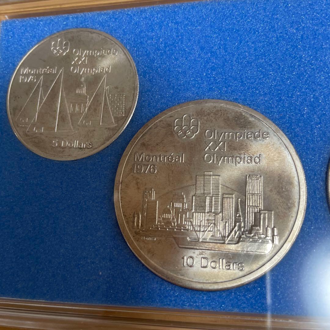 オリンピック　モントリオール大会記念銀貨
