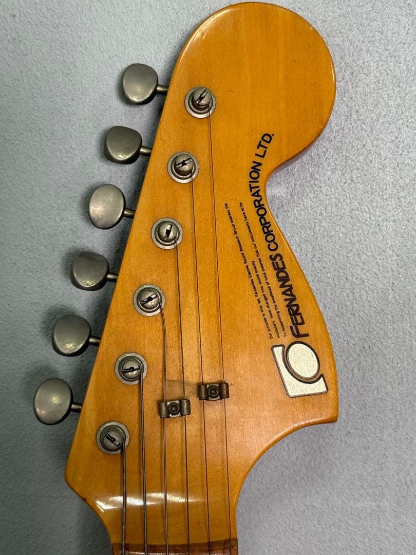 T18 フェルナンデス1970'年代 「石ロゴ」ムスタングモデル エレキギター