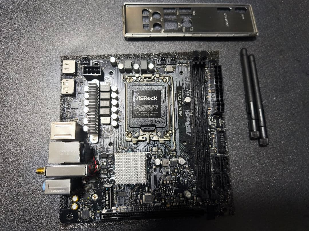 ASRock H610M-ITX/ac マザーボード
