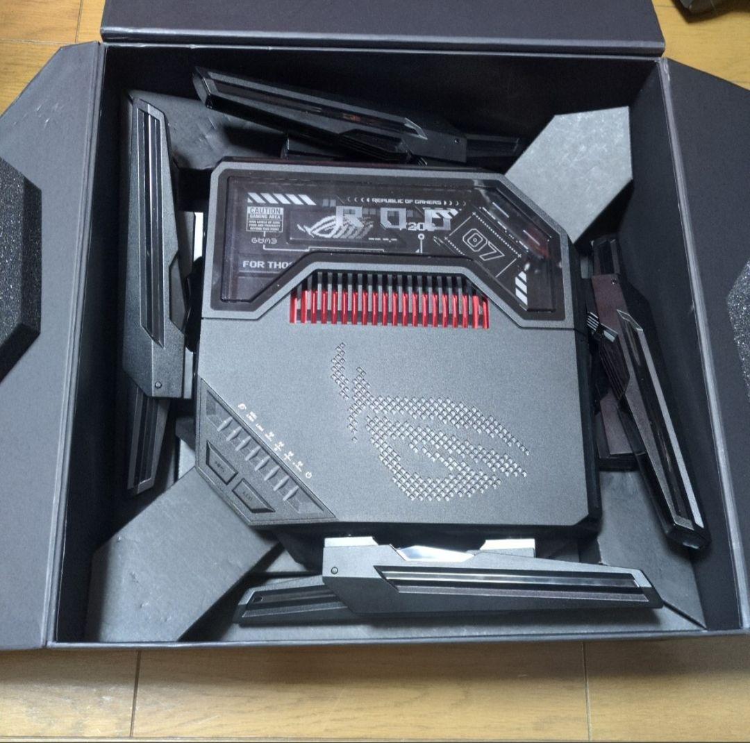 ASUS Wi-Fi ROG Rapture GT-BE98 Wi-Fi7対応