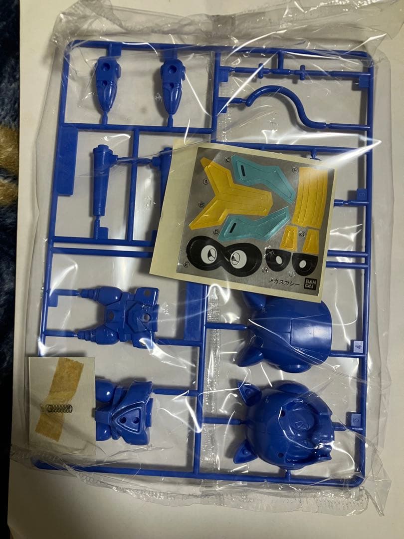 キャッ党忍伝てやんでえ メガアップモデル メガスカシー プラモデル