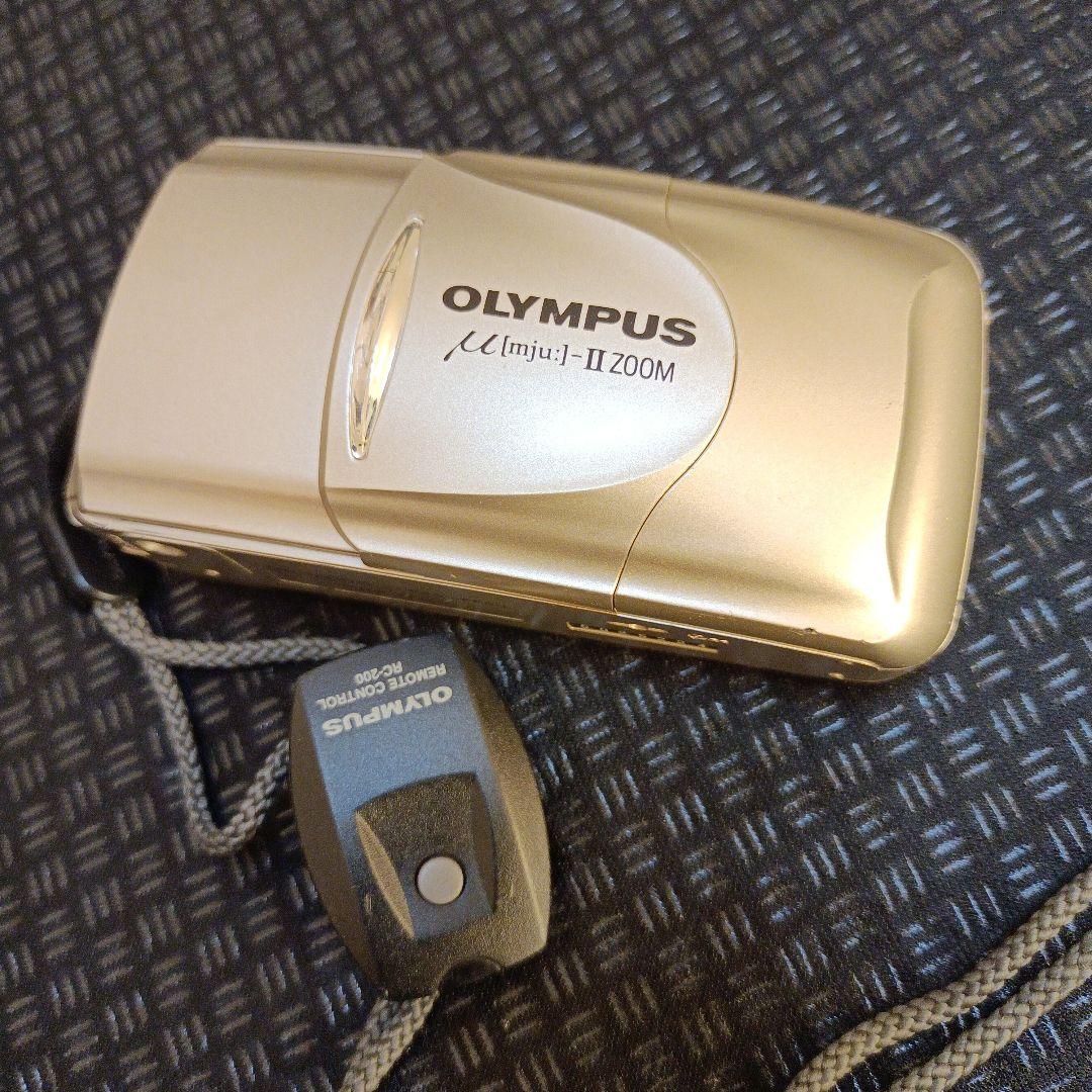 OLYMPUS mju-II zoom　フィルムカメラ　ジャンクとご理解ください