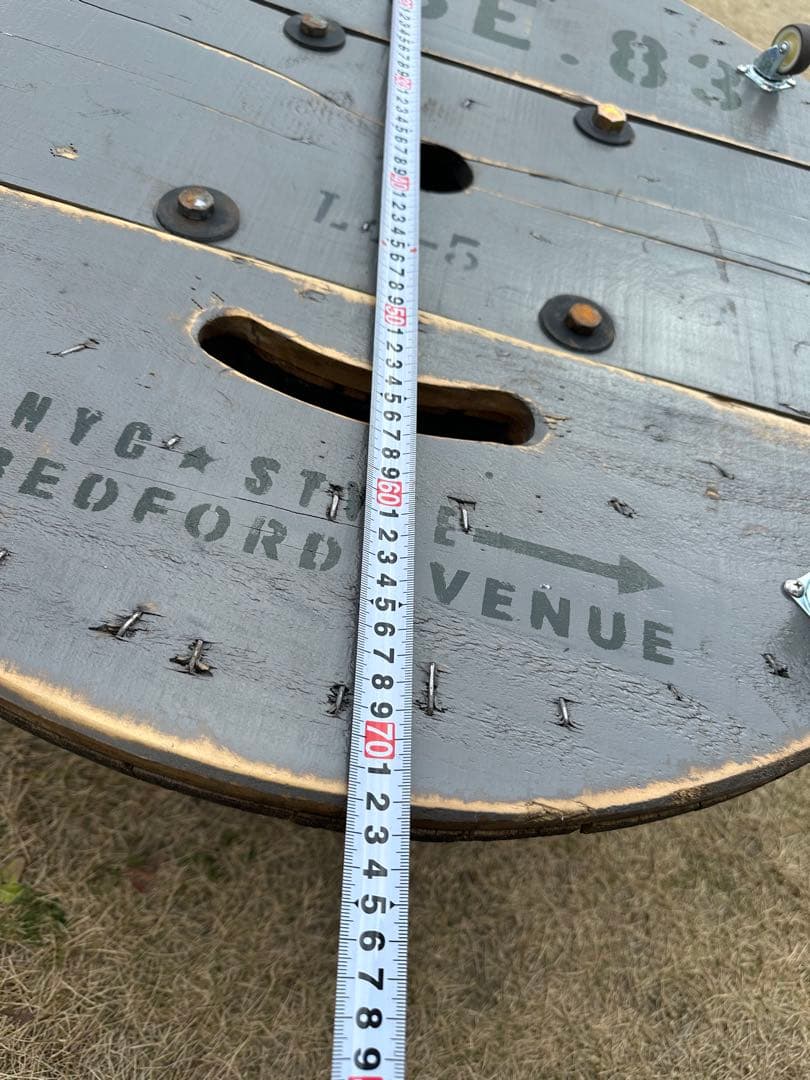 電線ドラム・ケーブルドラム★ガーデニング／ガレージ／キャンプ／テーブル/家具