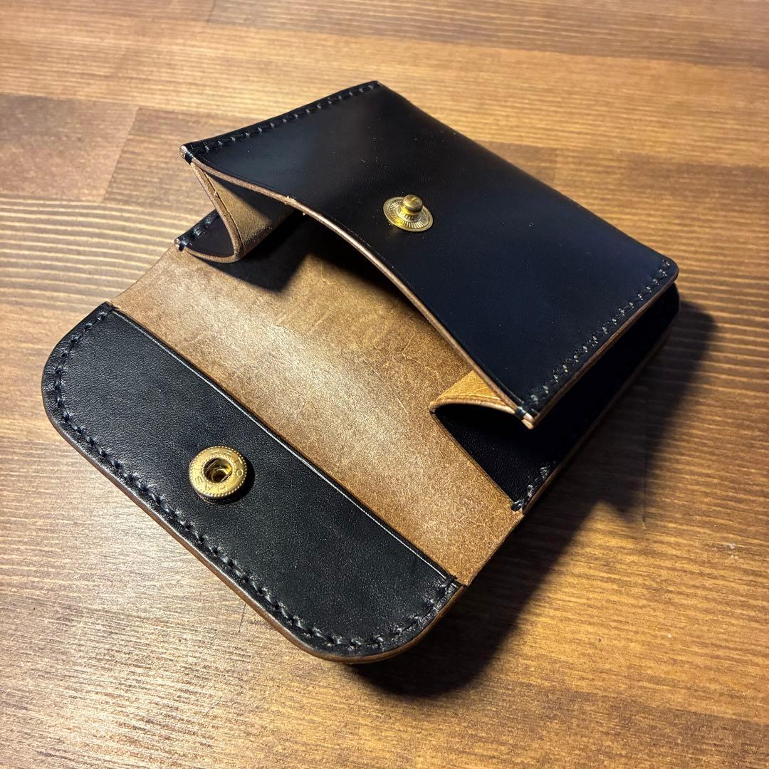 コンパクトウォレット　MARYAM社　ホースバット　茶芯