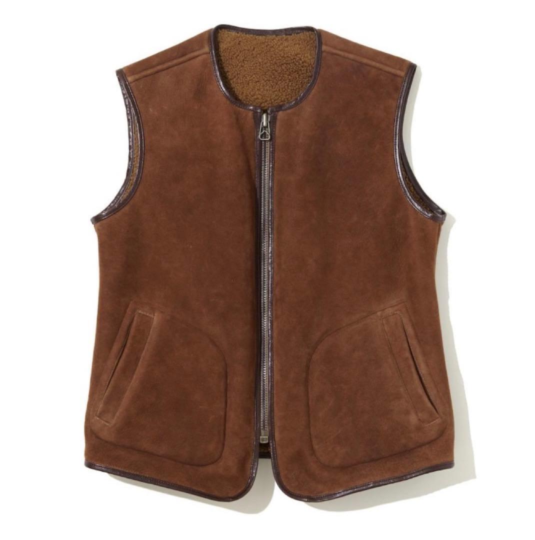 NAISSANCE／ネサーンス　ムートンベスト　リバーシブル