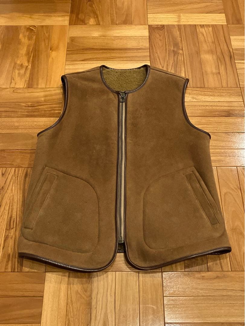 NAISSANCE／ネサーンス　ムートンベスト　リバーシブル