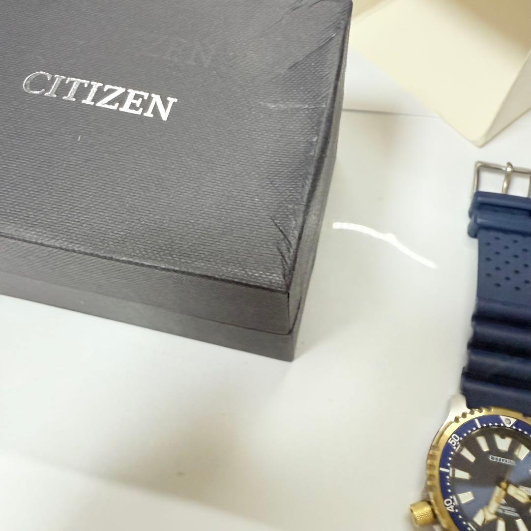 てつCITIZE巻き 限定 ダイバー 防水 ウレタン NY0096-12L