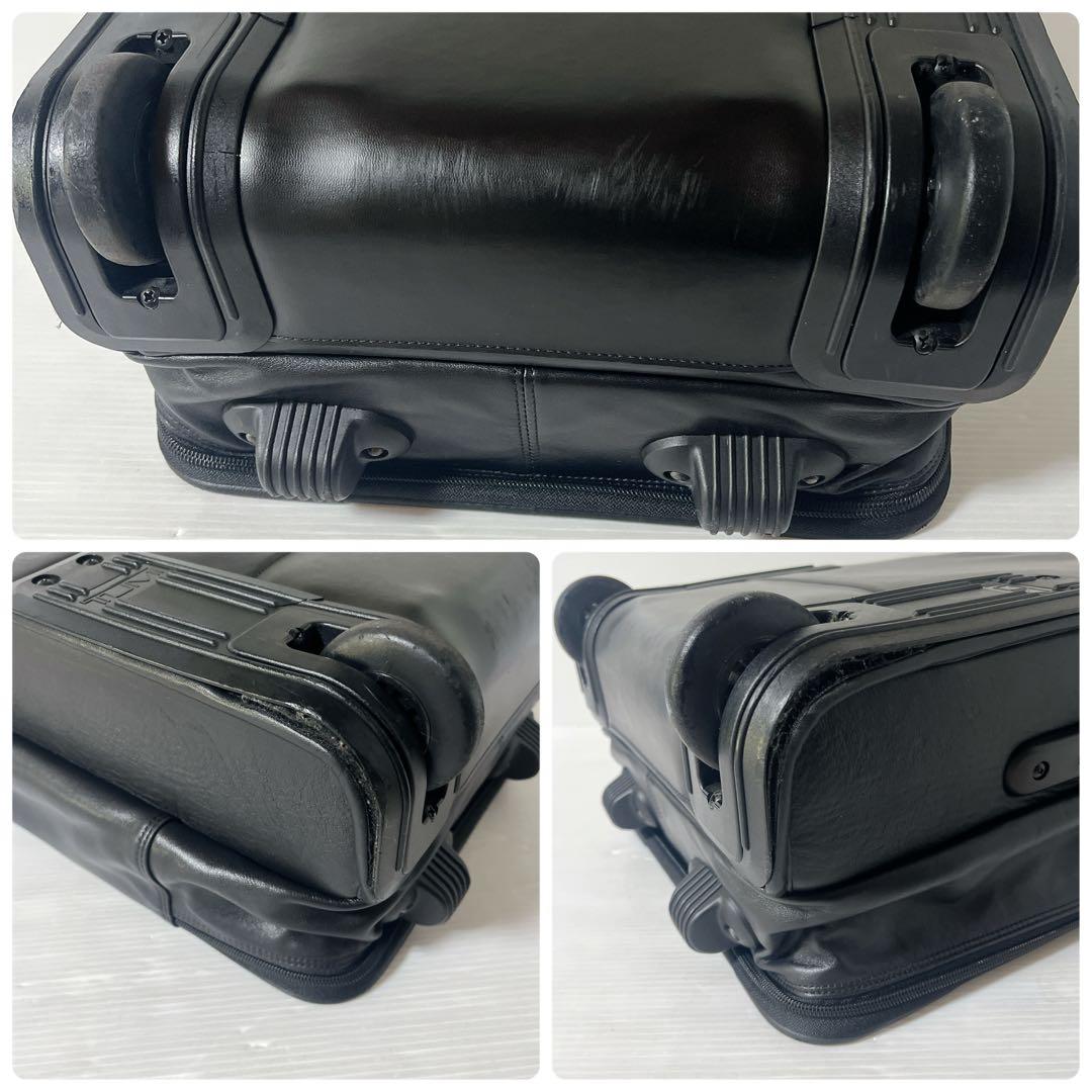 【美品】TUMI　9020D3 オールレザー キャリーバッグ 2-4泊