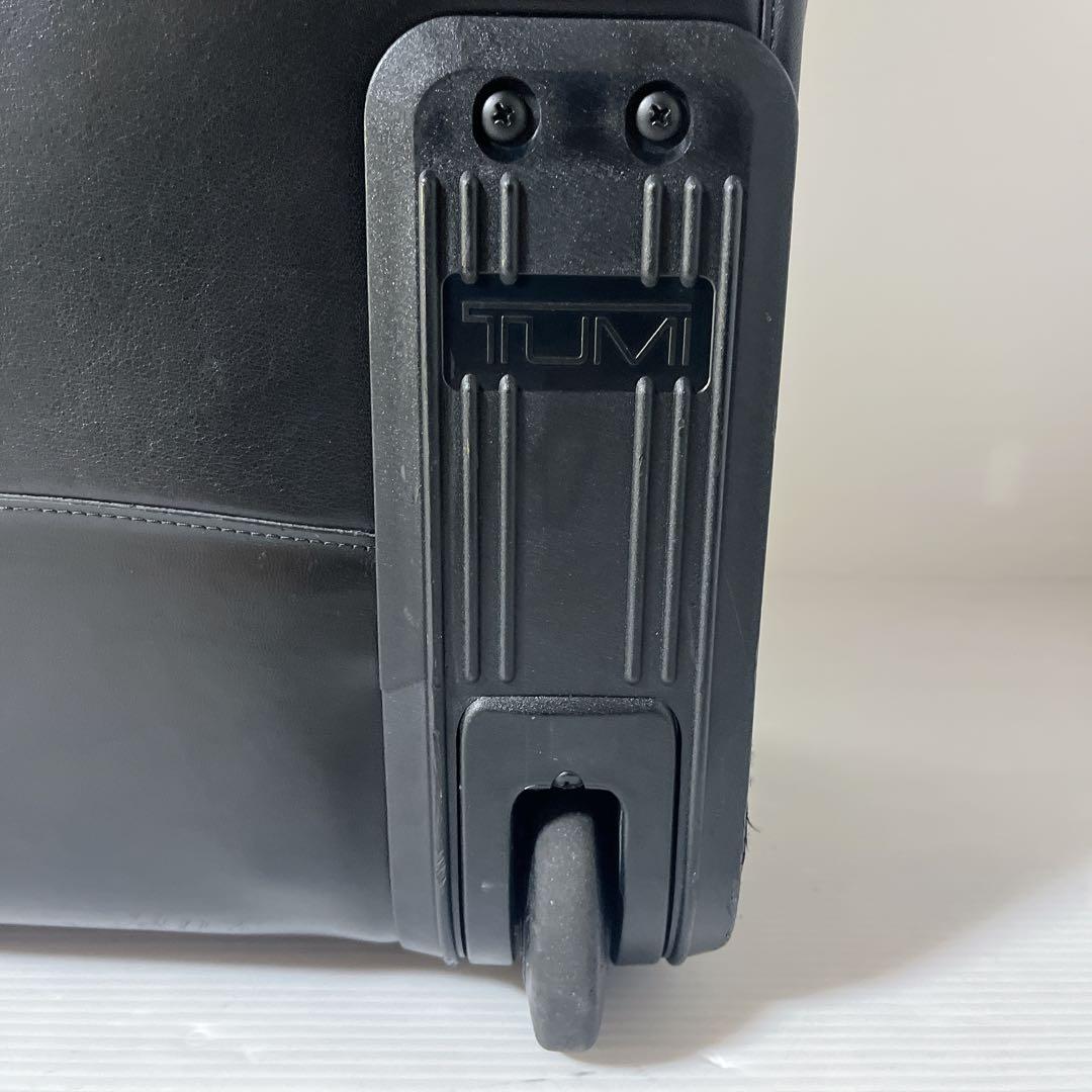 【美品】TUMI　9020D3 オールレザー キャリーバッグ 2-4泊