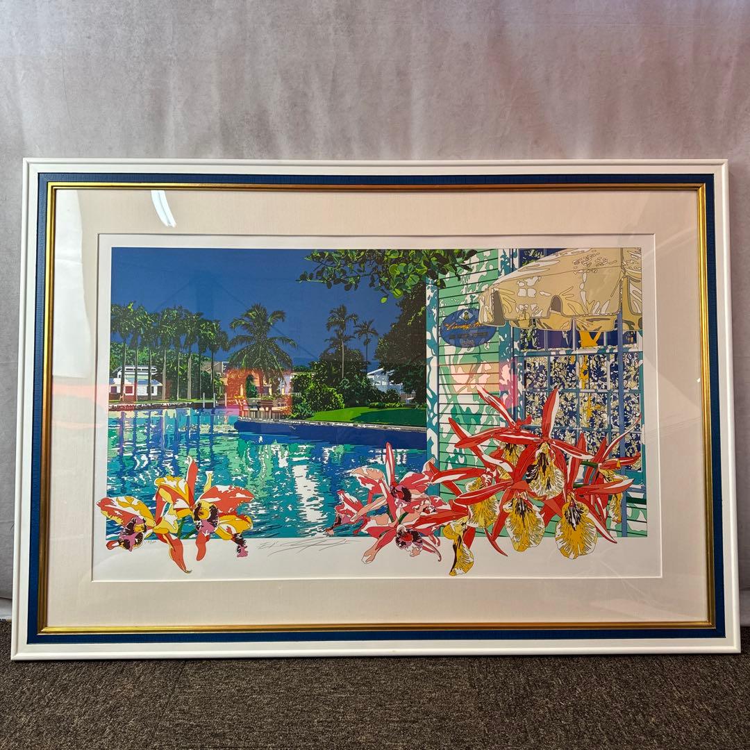 鈴木英人 「運河で見つけたスーベニール」 真作