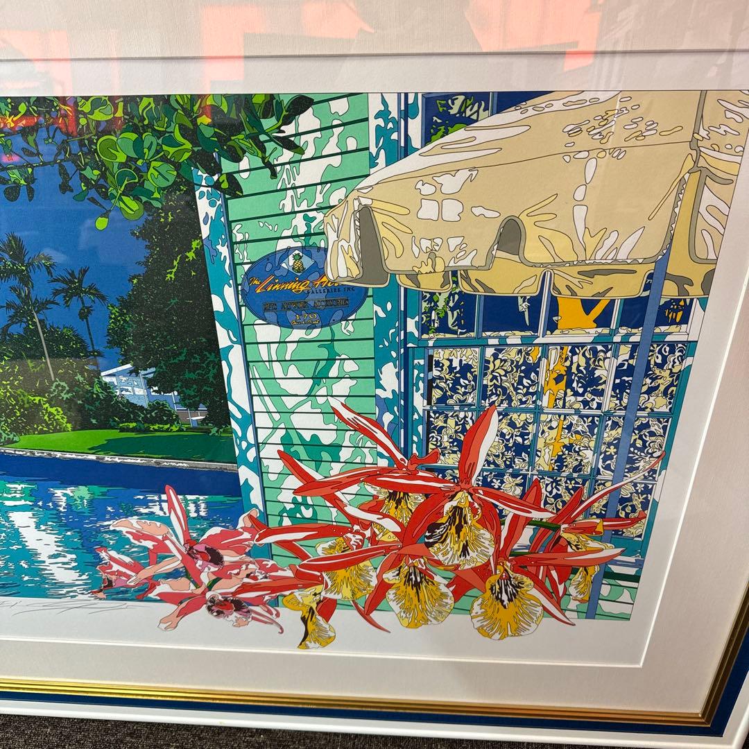 鈴木英人 「運河で見つけたスーベニール」 真作