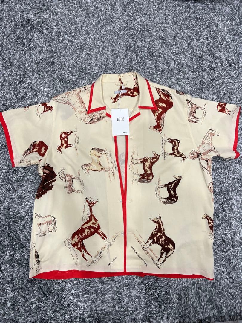 [超希少] BODE シルクキャンプシャツ NewJeansヘリン着用