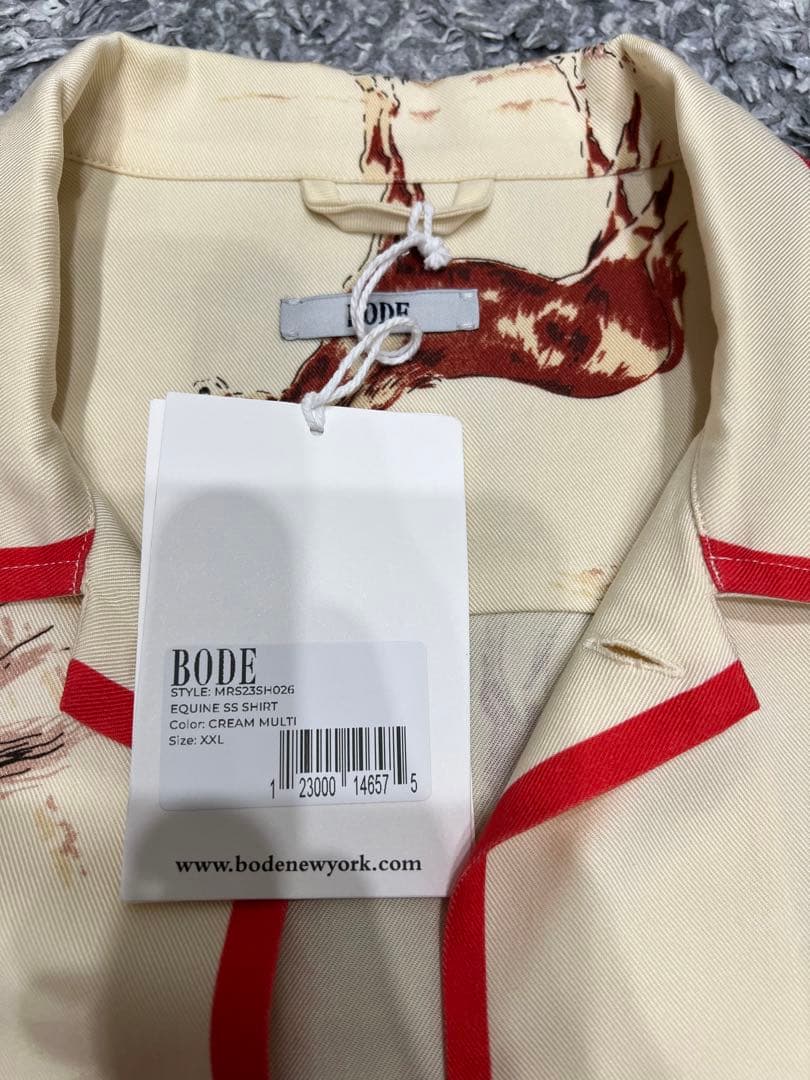 [超希少] BODE シルクキャンプシャツ NewJeansヘリン着用