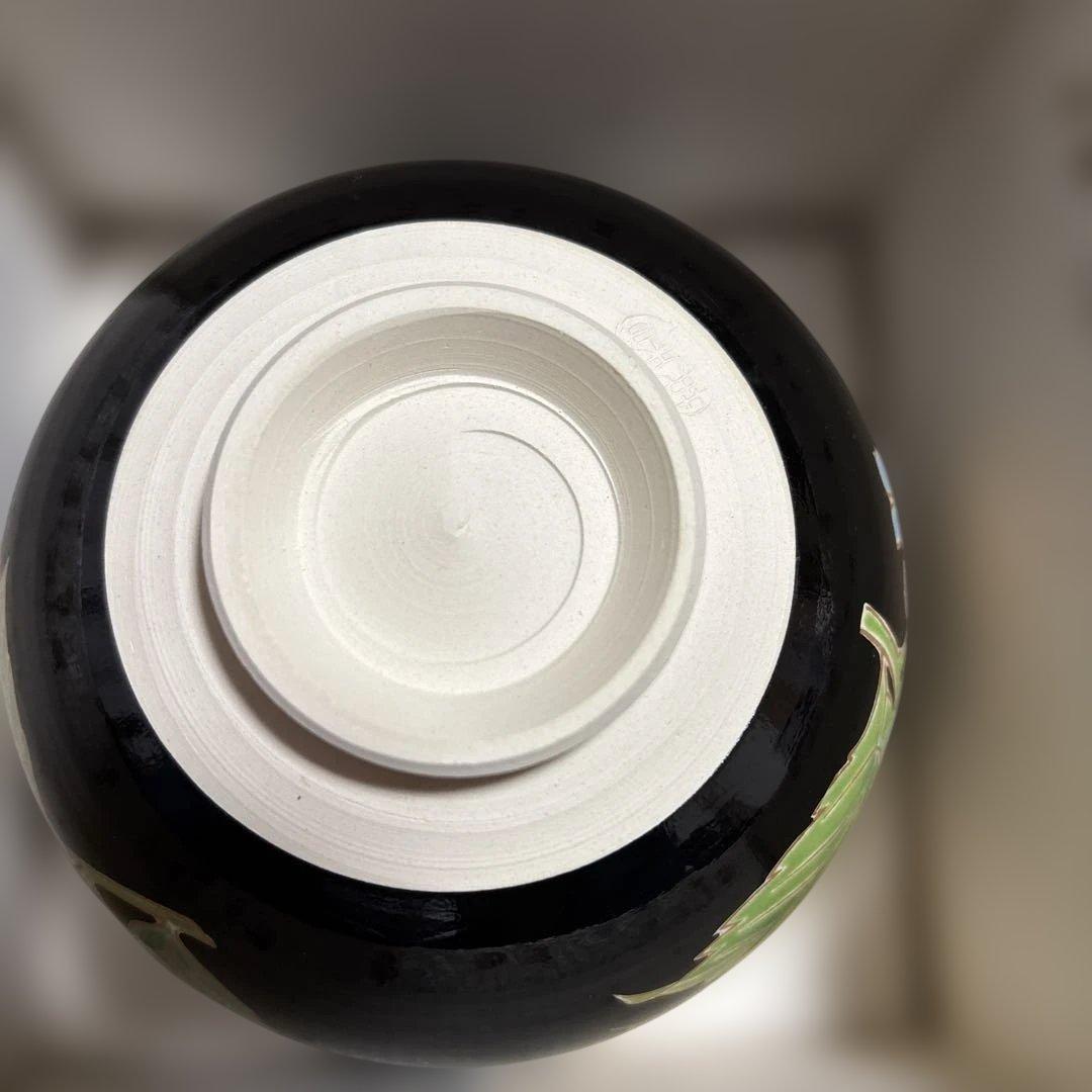 紫陽花抹茶碗、北一ガラス抹茶碗