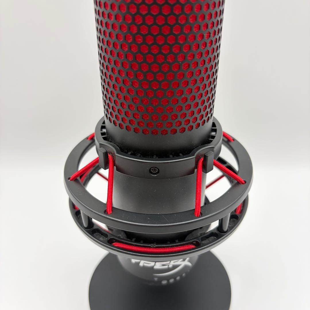 HyperX QuadCast スタンドアロンマイク HX-MICQC-BK